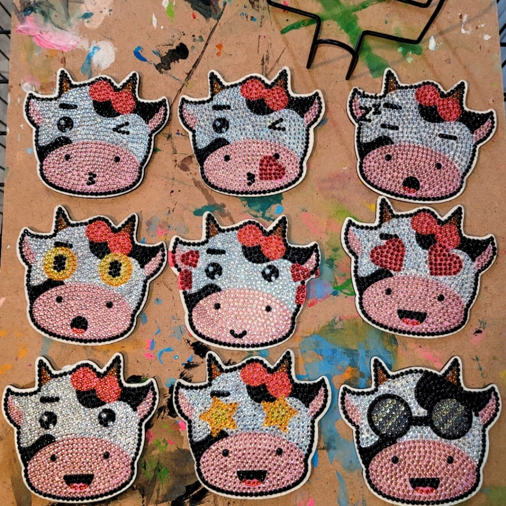 Cow coasters